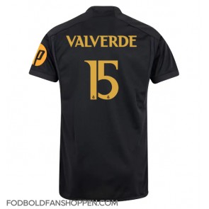 Real Madrid Federico Valverde #15 Tredjetrøje 2023-24 Kortærmet